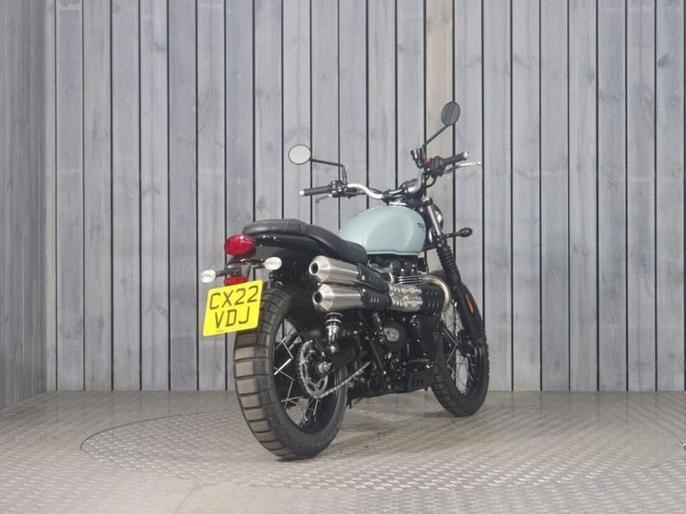2022 22 TRIUMPH STREET SCRAMBLER 900