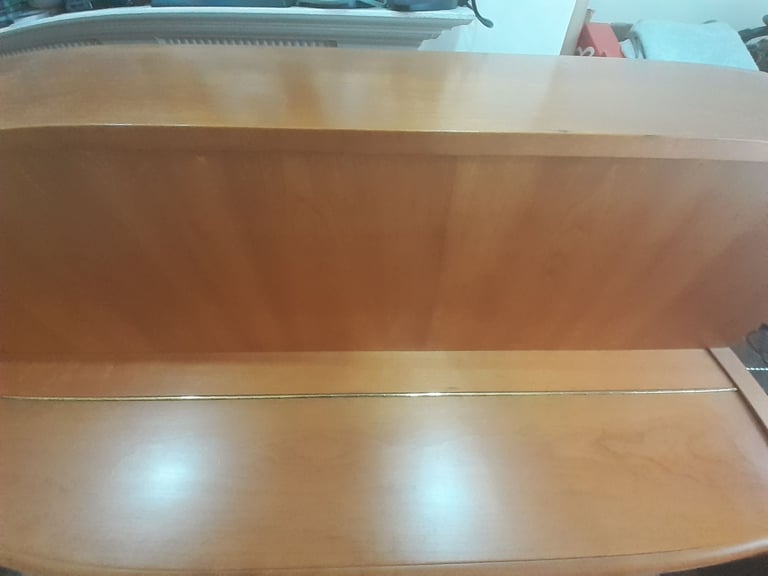 Yamaha c1996 upright Piano Satin Walnut *adjustable stool + 1st tuning* 3 pedals