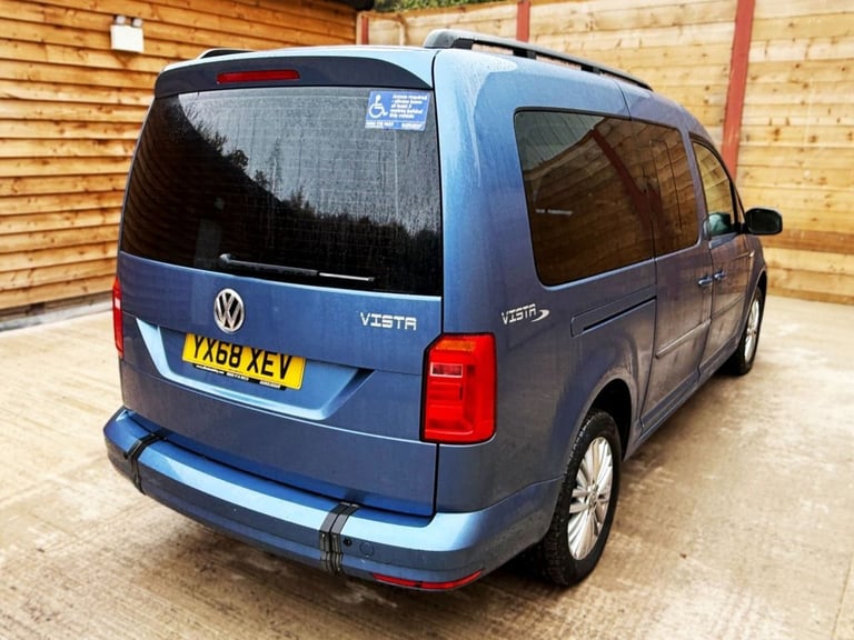 2018 Volkswagen Caddy Maxi Life 5 Seat Auto Wheelchair Accessible Disabled Access Vehicle WAV MPV...