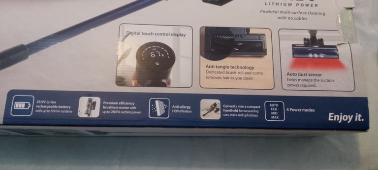 Blaupunkt cordless battery vacuum cleaner 