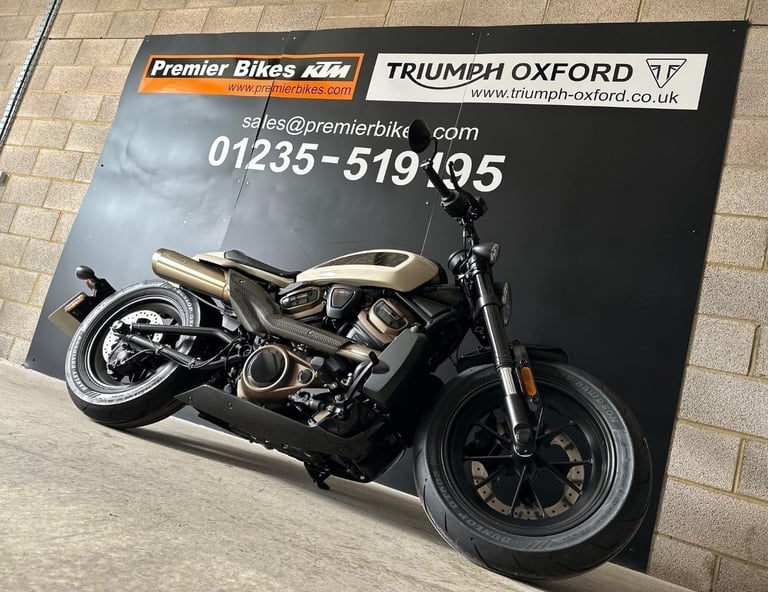 STUNNING ONE OWNER 2023/23 HARLEY-DAVIDSON SPORTSTER S MOTORCYCLE