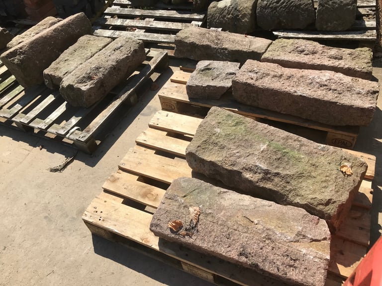 image for Reclaimed Granite Kerb Stones 10”x6” (7m total length approx)