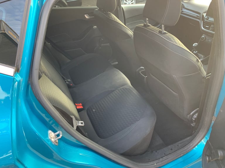 2017 Ford Fiesta 1.0 ecoboost zetec 5 Doors blue petrol ulez compliant 