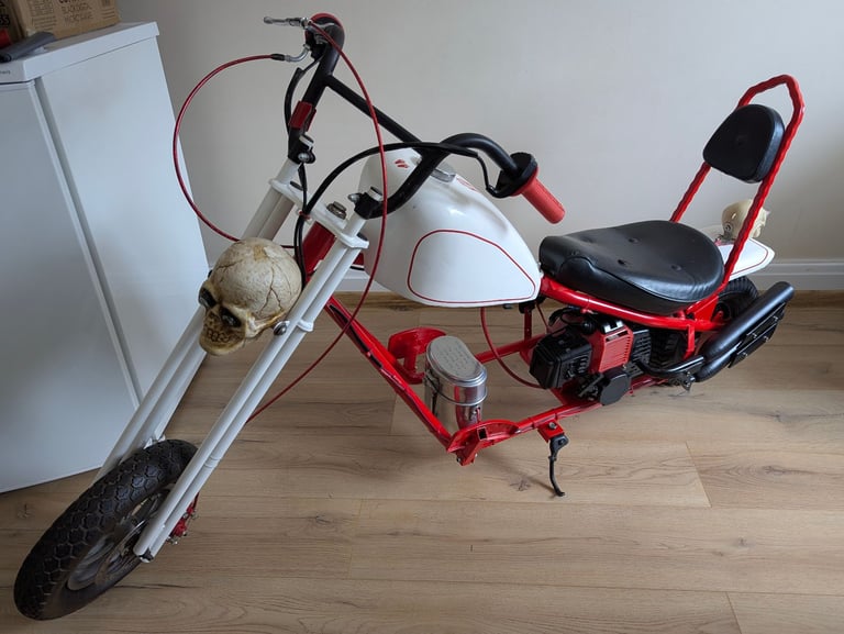 image for FOR SALE: Custom Mini Moto chop with a 50cc engine. 
