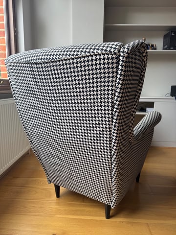 IKEA Strandmon arm chair (houndstooth) in Brentford, London
