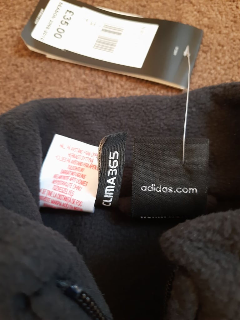 Newcastle United Adidas Fleece Jacket - Age 12 - BNWT