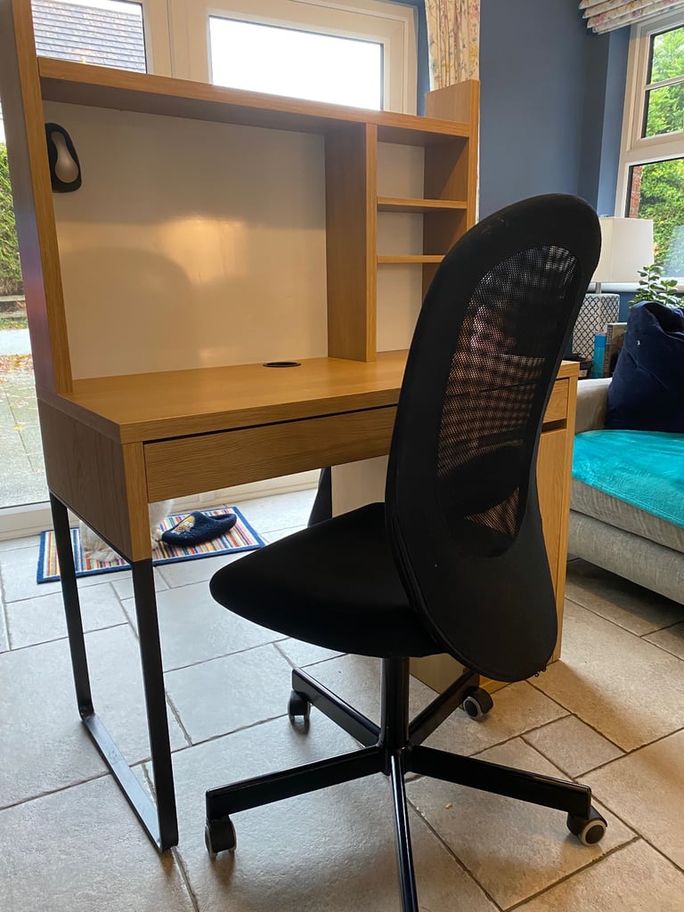 image for IKEA study desk and chair