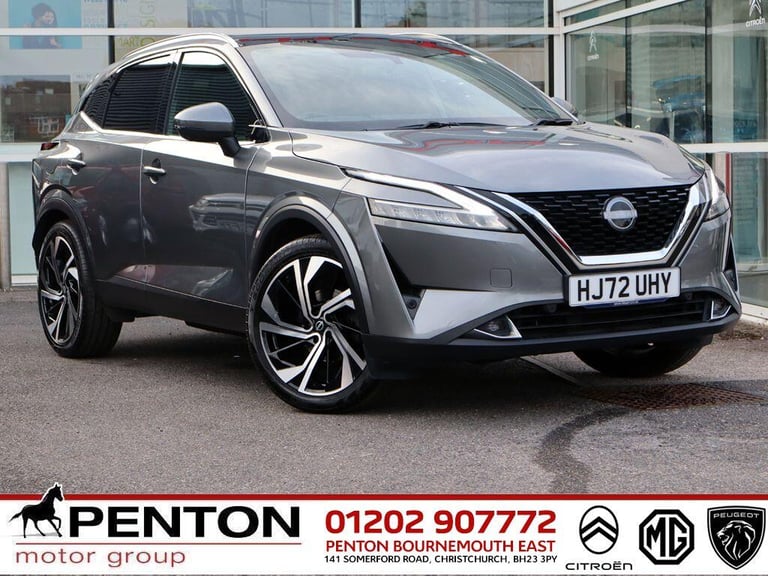 image for 2022 Nissan Qashqai 1.3 DIG-T MHEV Tekna+ Euro 6 (s/s) 5dr HATCHBACK Petrol/Electric Hybrid Manual