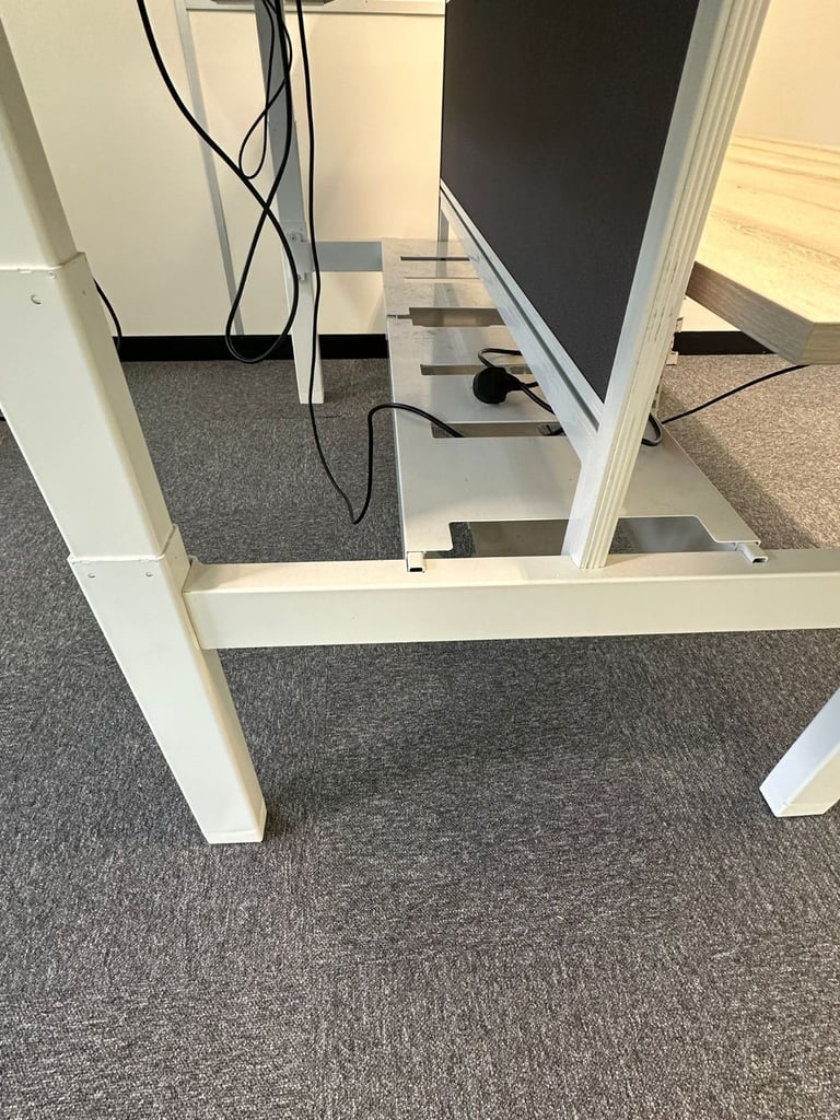 electric desk - double position