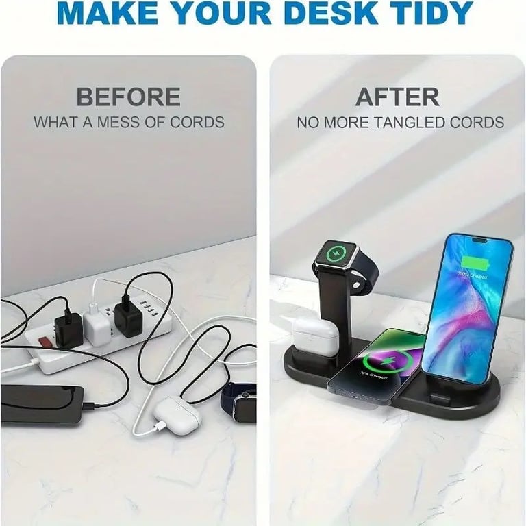 6 in 1 docking station / charger 