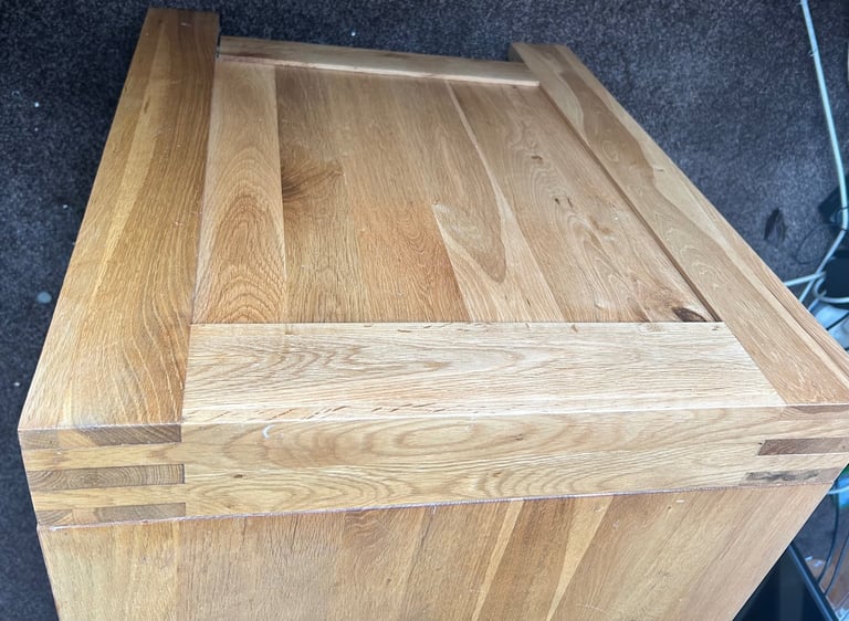 Aston Solid Oak TV Cabinet