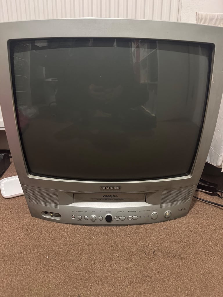 image for Tv with VHS player 