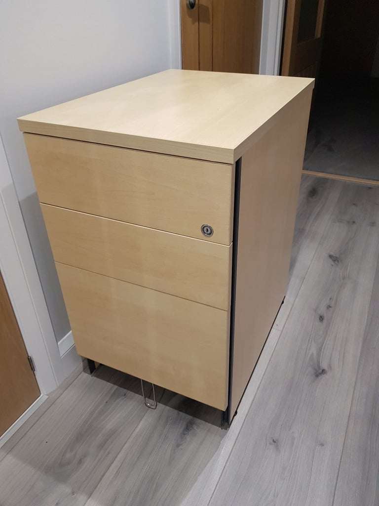 image for 3 drawer office unit 