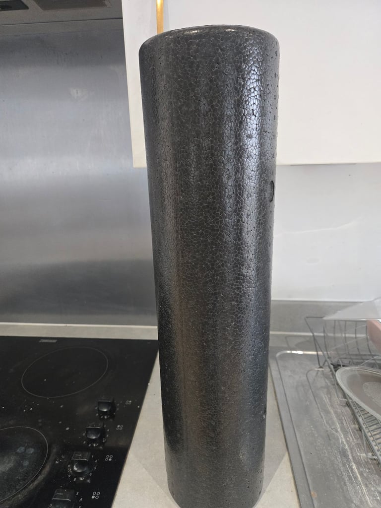 image for Brand new amazon basics high-density foam roller 