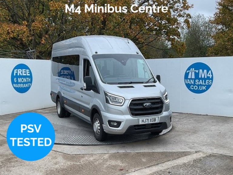 2021 Ford Transit 460 EcoBlue Limited Tacho Auto Minibus Diesel Automatic