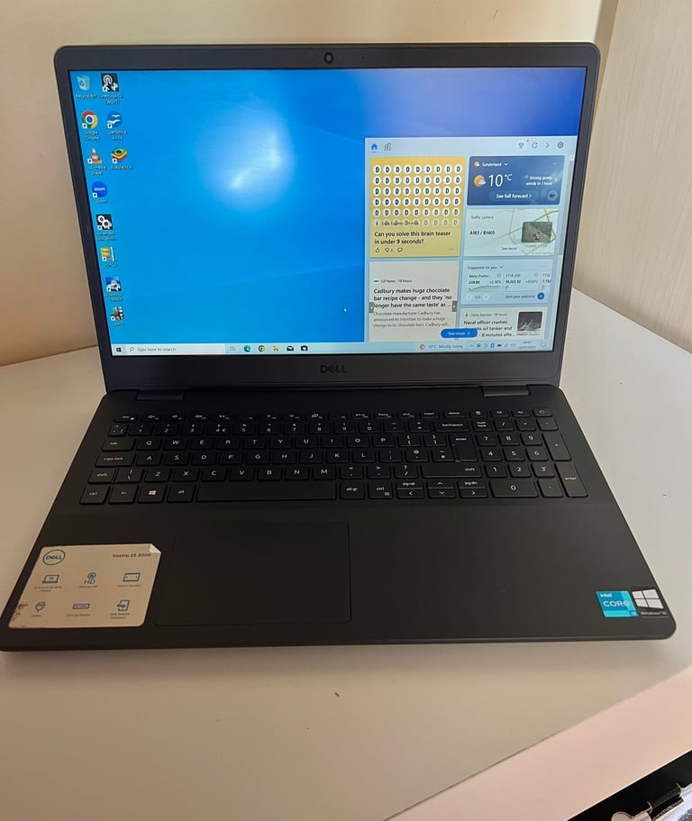 UltraFast i3 12GB 11TH Gen Dell HD Laptop 256GB SSD,500GB,W10,office