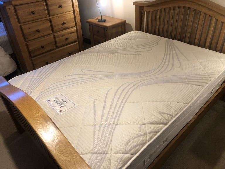 image for AS NEW fabulous double bed sprung mattress 11 INCH / 28cms immaculate DELIVERY POSSIBLE