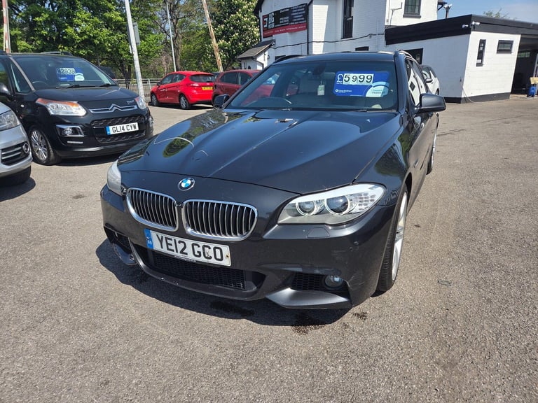 2012 BMW 5 Series 2.0 520d M Sport Touring Steptronic Euro 5 (s/s) 5dr ESTATE Diesel Automatic