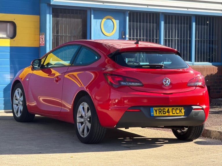 2014 Vauxhall Astra GTC 1.4T 16V Sport Euro 5 (s/s) 3dr HATCHBACK Petrol Manual