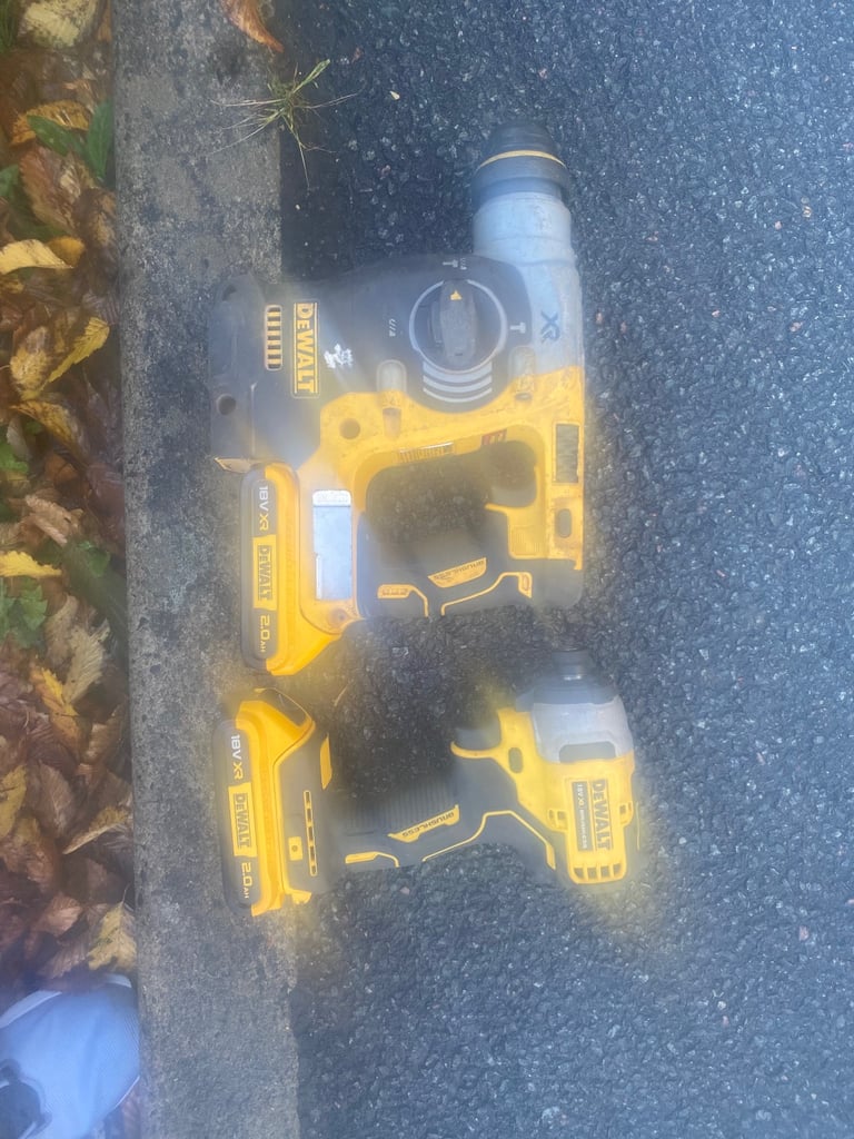 image for Dewalt sds 18v XR and 18v impact 
