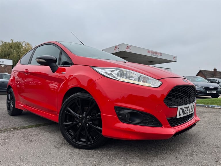 2016 Ford Fiesta 1.0 EcoBoost 140 ST-Line Red 3dr HATCHBACK PETROL Manual