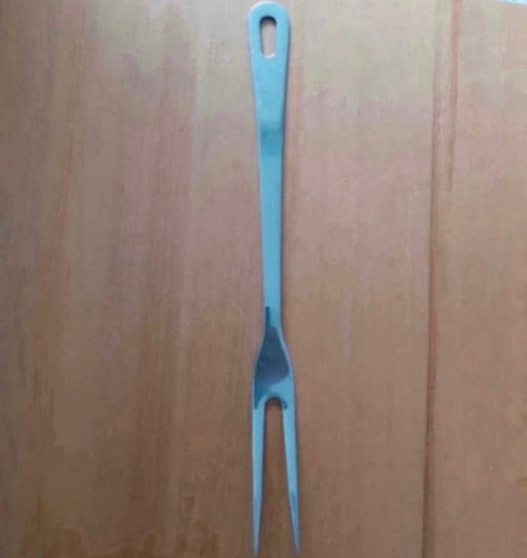 image for BBQ Fork Pogo Stick Hard Metal
