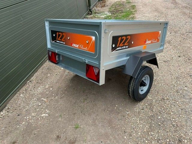 Small General Purpose Tipping Trailer with 44cm Mesh Kit - ERDE 122 (Ready Built)