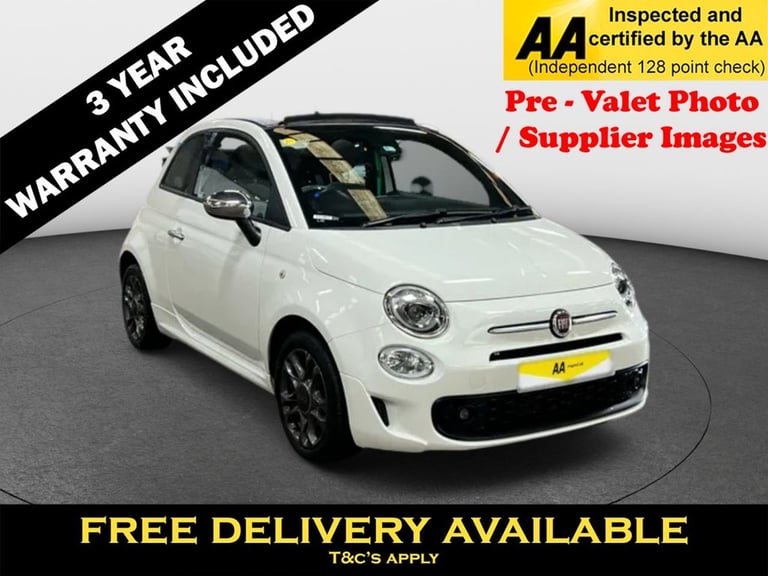 image for 2022 Fiat 500C 1.0 MHEV Connect Convertible 2dr Petrol Manual Euro 6 (s/s) (70 bhp) Convertible P...