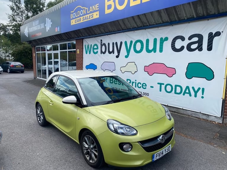 2014 Vauxhall ADAM 1.2i Jam 3dr HATCHBACK Petrol Manual