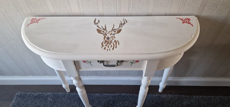 Hallway, lounge, bedroom Console table made in pine wood Free Standing