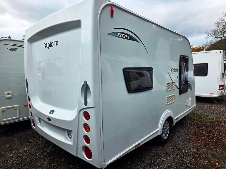Elddis Xplore 304 2016 Lightweight & Compact 4 Berth Touring Caravan