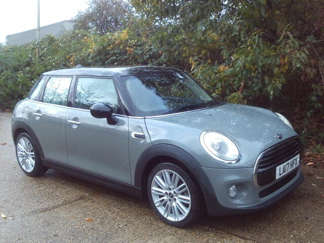 2017 MINI Hatch 1.5 Cooper 5dr Grey 55k Miles PSH Years MOT Warranty HATCHBACK Petrol Manual