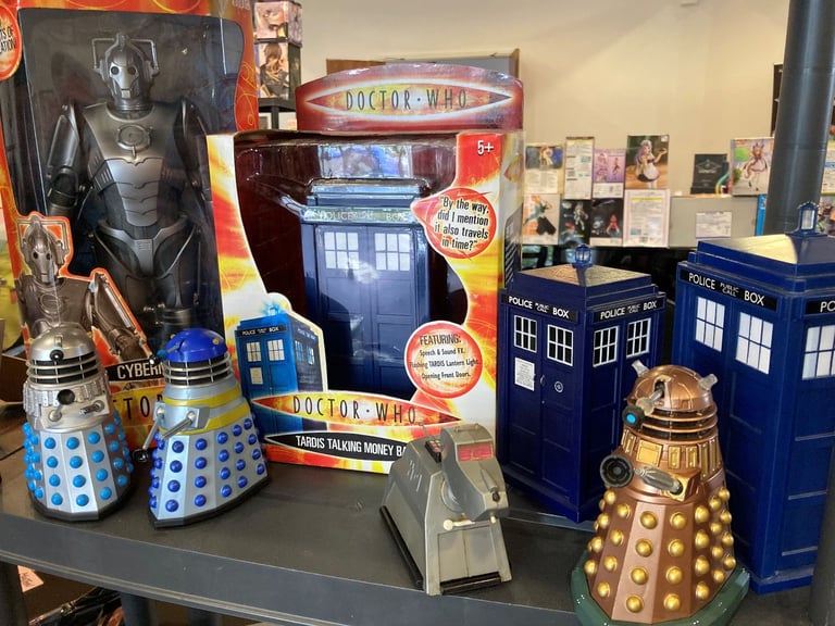 image for Wanted - Doctor Who toys - Daleks, Cybermen, Doctors, Target Books. Cash paid Dr Who