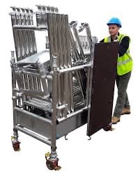 6.0m Euro One Aluminium Scaffold Tower MiTower Complete