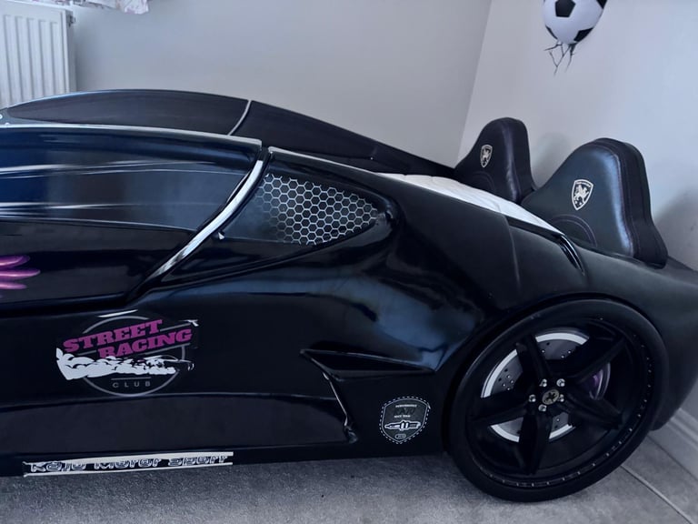 Children’s Car Bed with sounds and lights 