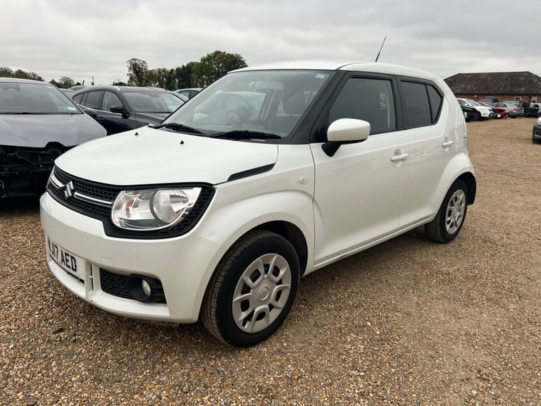 2017 SUZUKI IGNIS SZ3 WHITE EURO 6 ULEZ COMPLIANT SALVAGE DAMAGED REPAIR CAT S 
