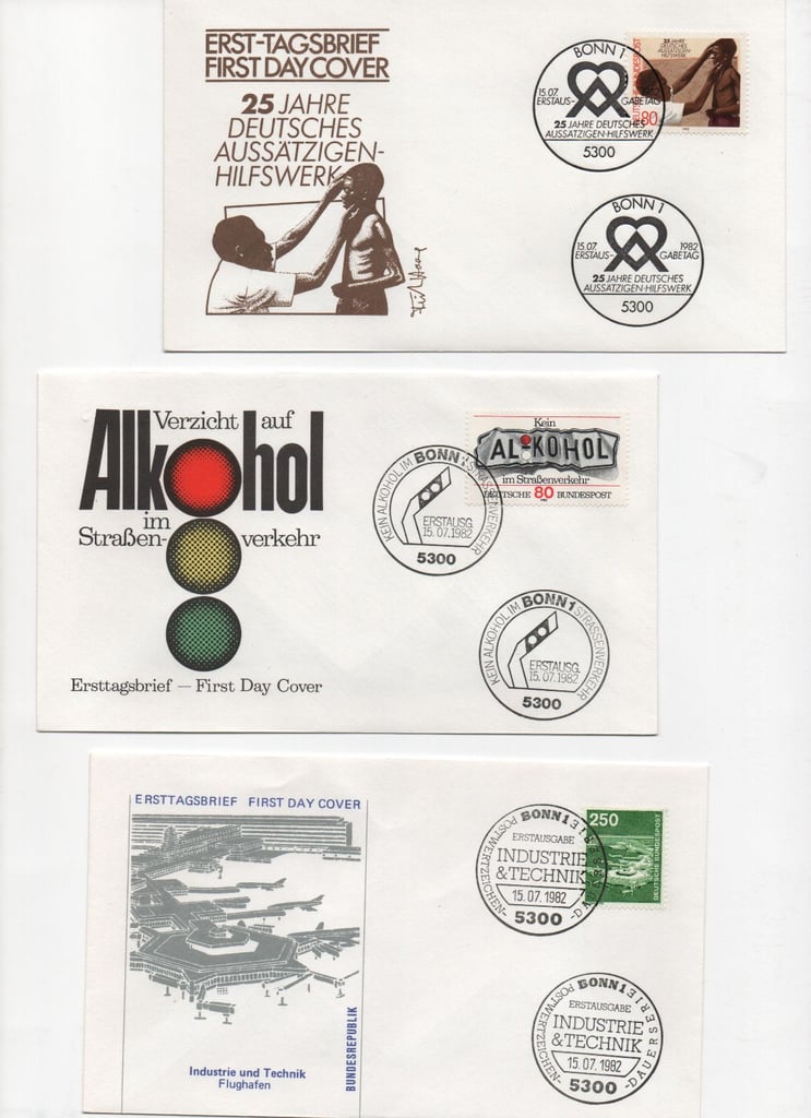 301 Germany first day covers