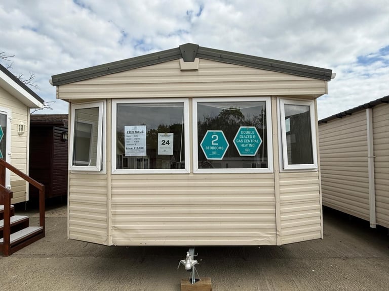 2 Bed Static Caravan - DG + CH - Offsite Sale / Private Land / Self Build