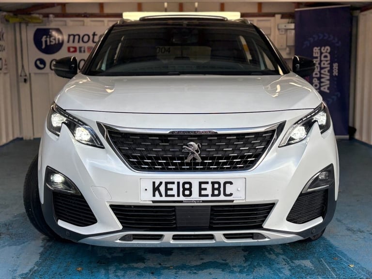 2018 18 PEUGEOT 5008 1.6 THP GT LINE SUV 5DR PETROL EAT EURO 6 (S/S) (165 PS)