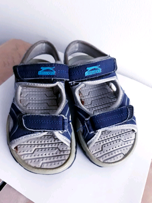 image for Slazenger Boys Child Sandals Blue Size C8