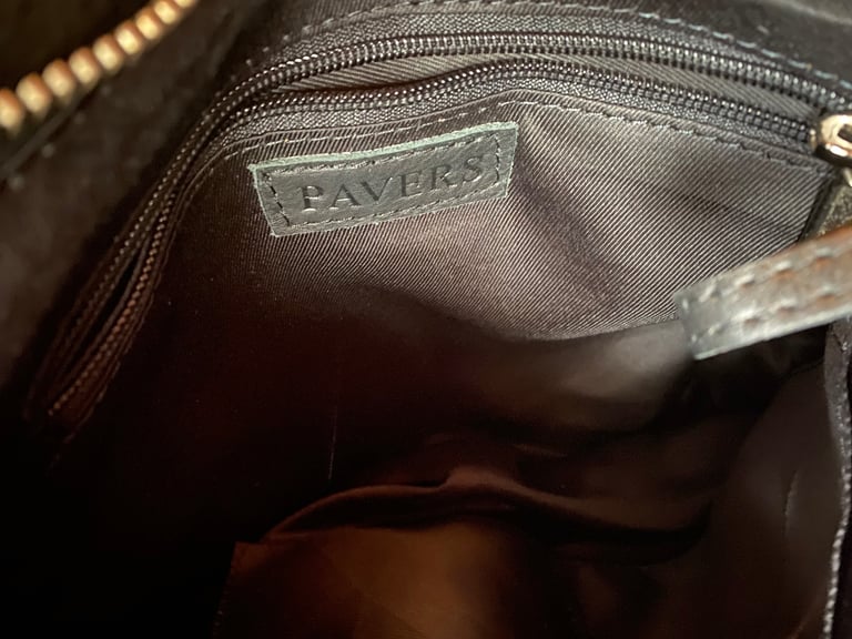 Pavers leather bag