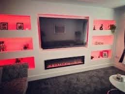 Media wall TV stands