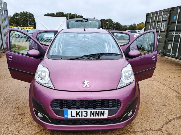 2013 Peugeot 107 1.0 12V Active 2 Tronic Euro 5 5dr Hatchback Petrol Automatic