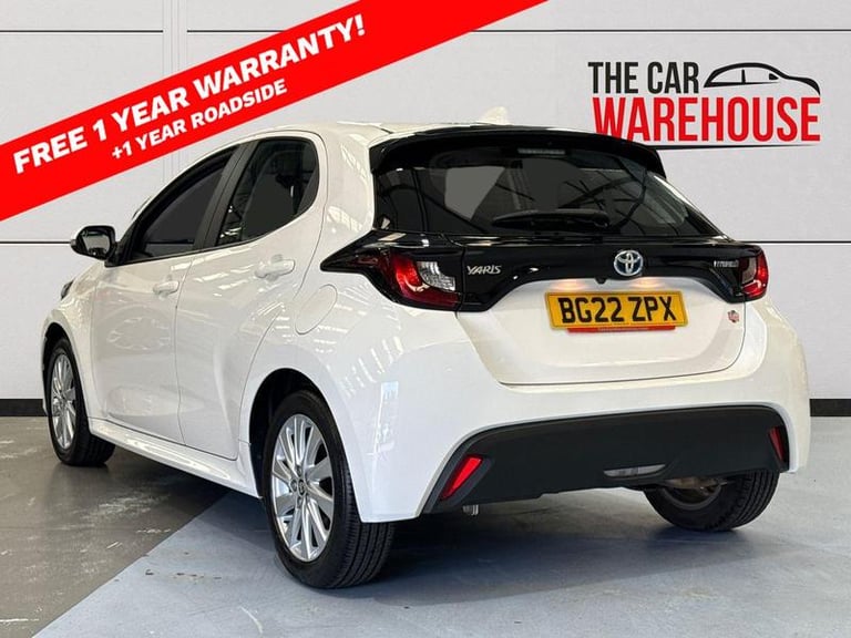 2022 Toyota Yaris 1.5 Hybrid Icon 5dr CVT Automatic Hatchback PETROL/ELECTRIC Automatic