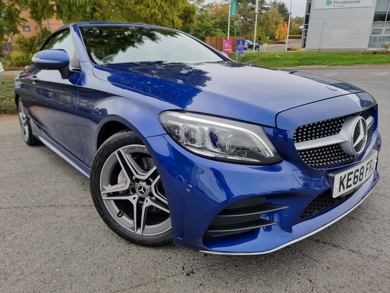 2019 Mercedes-Benz C Class C220d AMG Line Premium Plus 2dr 9G-Tronic Cabriolet Diesel Automatic
