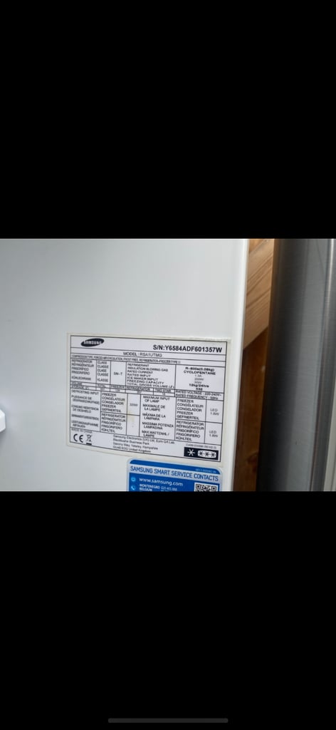 Samsung American fridge freezer #80