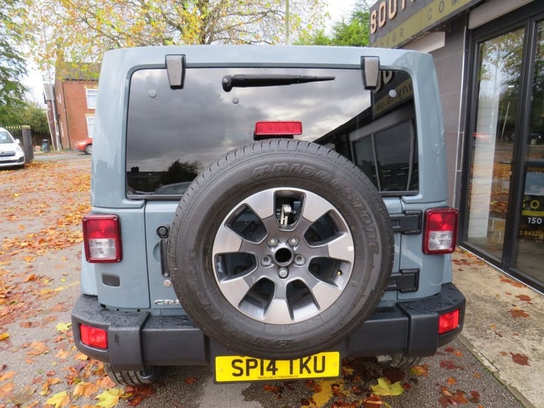 2014 Jeep Wrangler 2.8 CRD Overland 4dr Auto CONVERTIBLE DIESEL Automatic