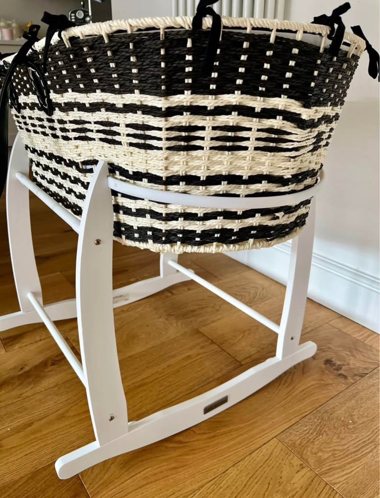 Moses Basket and stand 