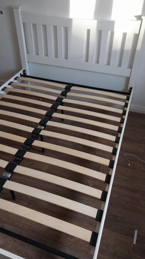 image for White double bed 