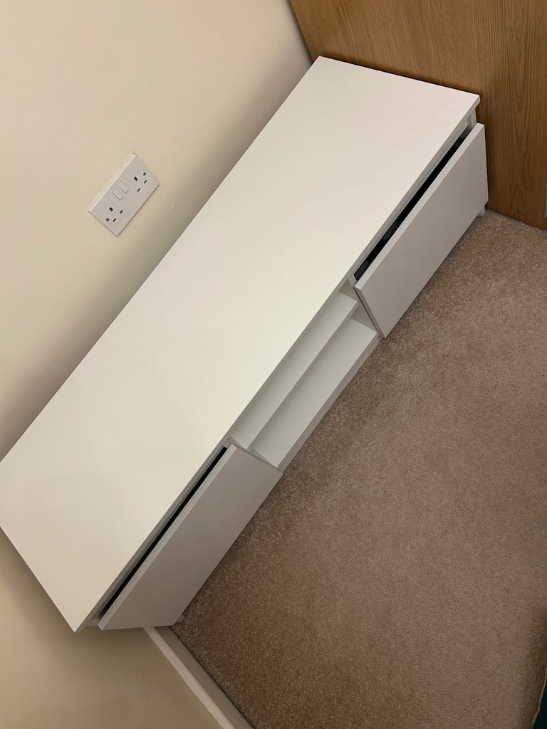 White TV stand